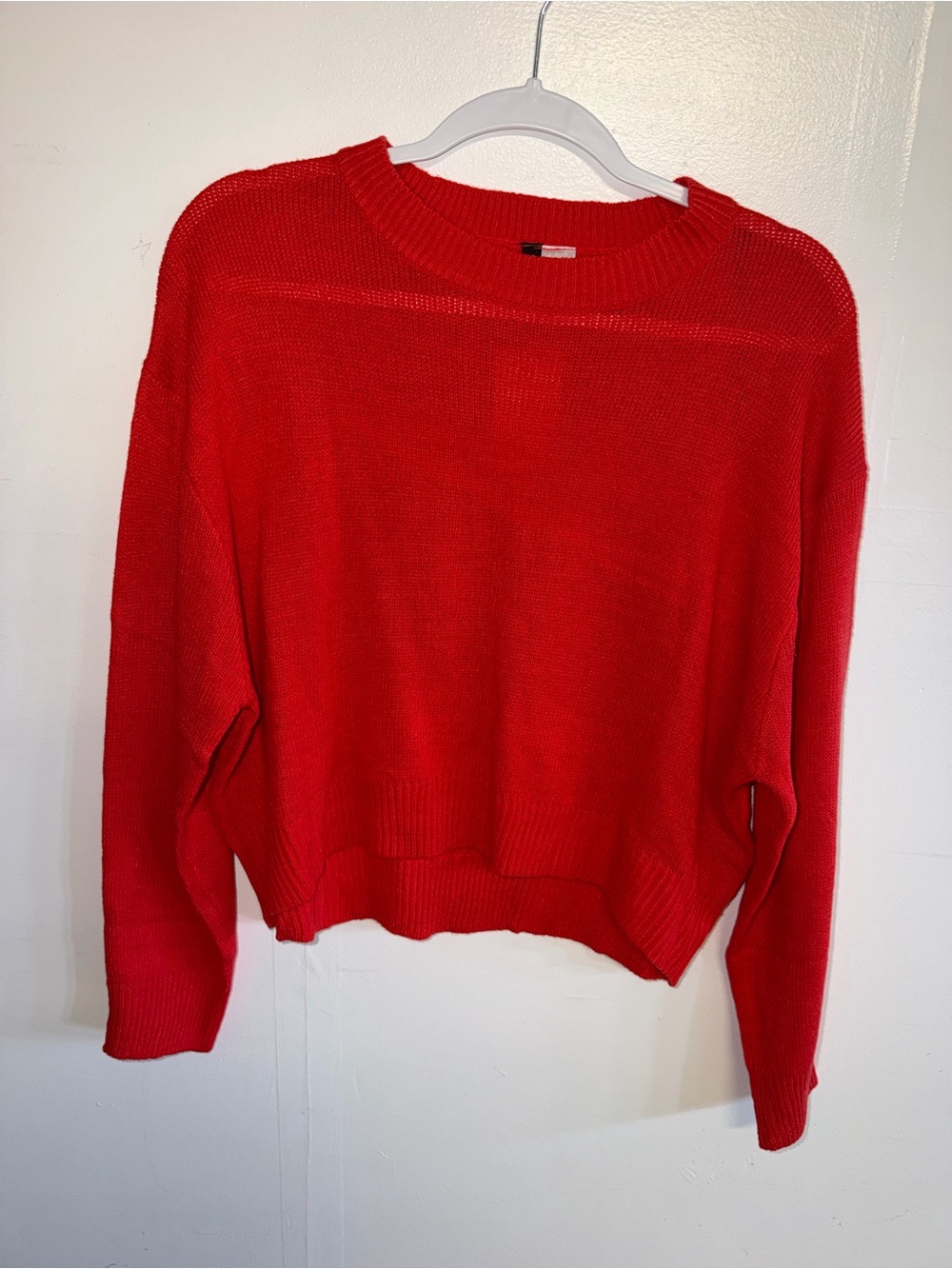 H&M Vibrant Red Crewneck Sweater